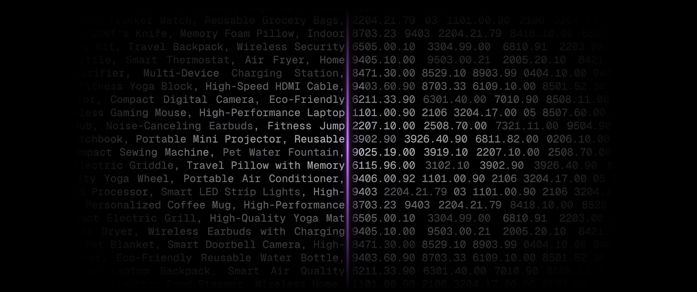 Automate HS code classification